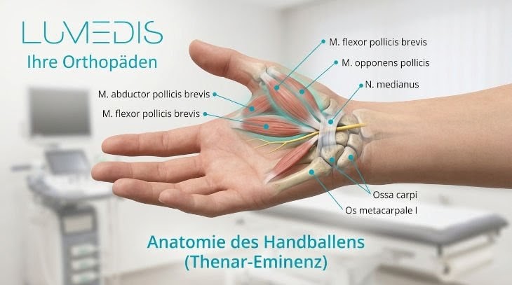 Anatomie vom Handballen Anatomie vom Handballen