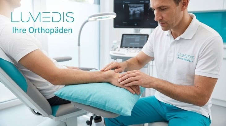 Abbildung Flüssigkeit im Handgelenk Abbildung Flüssigkeit im Handgelenk