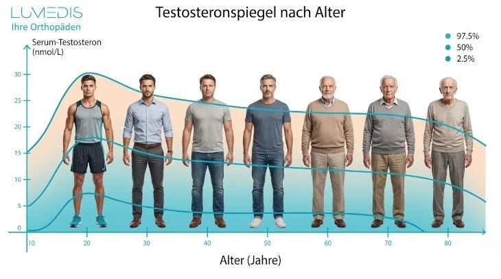 Testosteronspielgel je Alter Testosteronspielgel je Alter