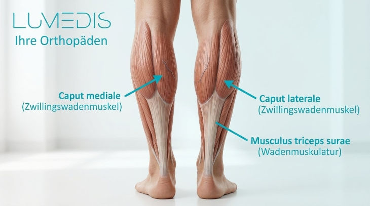 Musculus gastrocnemius (Caput mediale / Caput laterale) Musculus gastrocnemius (Caput mediale / Caput laterale)