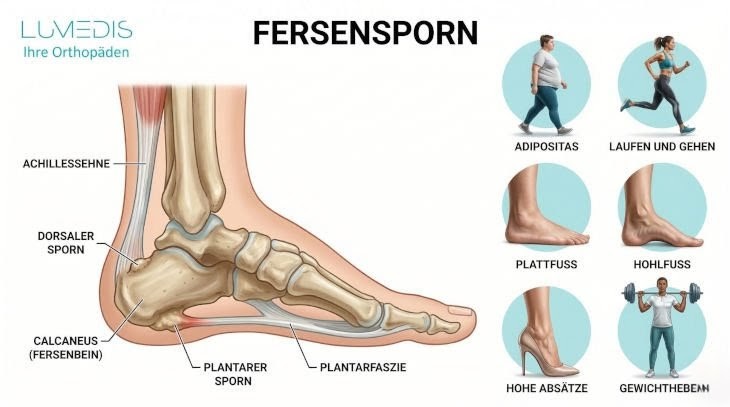 Risiken für einen Fersensporn Risiken für einen Fersensporn