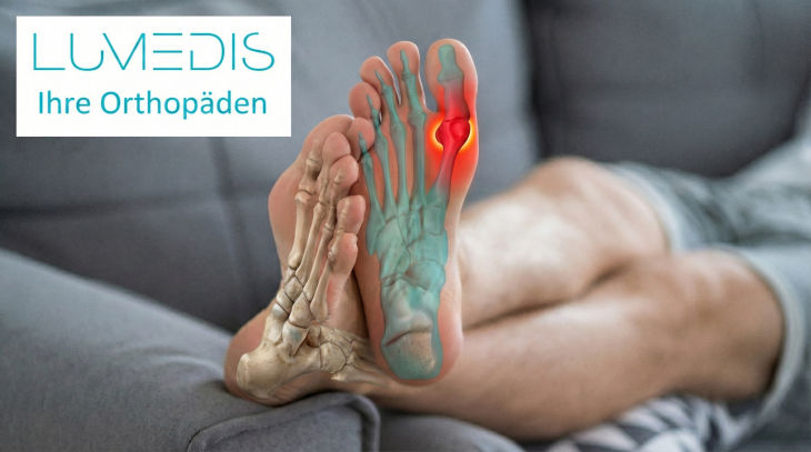 Gicht (Anfall) großer Zeh Gicht (Anfall) großer Zeh