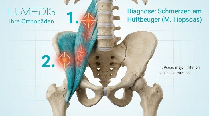 Schmerzen am Iliopsoas Schmerzen am Iliopsoas