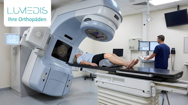 Strahlentherapie Röntgenreizbestrahlung bei einer Kniearthrose Strahlentherapie Röntgenreizbestrahlung bei einer Kniearthrose