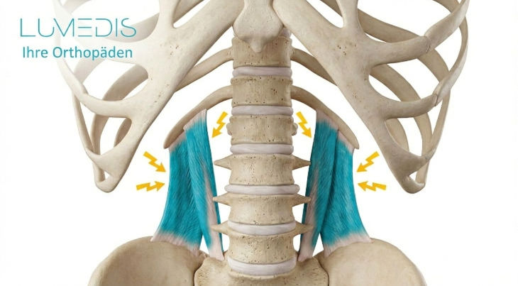 Schmerzen im M. quadratus lumborum Schmerzen im M. quadratus lumborum
