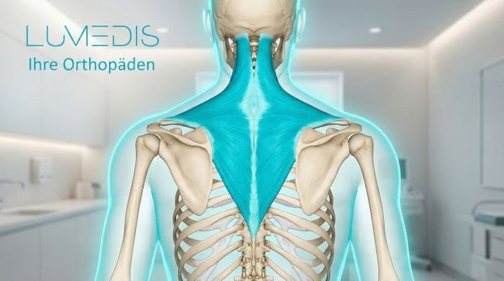 Musculus trapezius (Trapezmuskel) Musculus trapezius (Trapezmuskel)