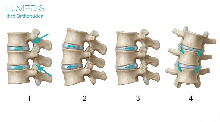 Beweglichkeit der Wirbelsäule Beweglichkeit der Wirbelsäule