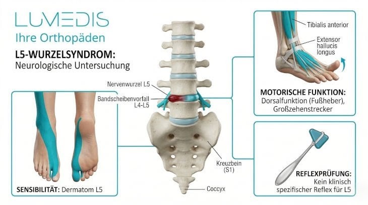 Abbildung eines L5 Syndroms Abbildung eines L5 Syndroms