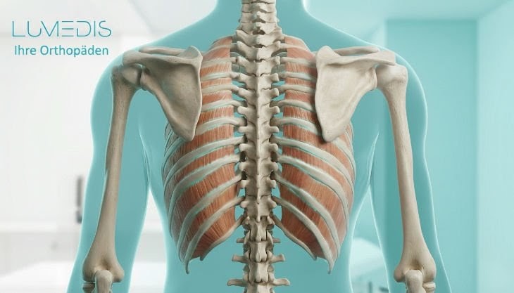 Abbildung der Zwischenrippenmuskulatur Abbildung der Zwischenrippenmuskulatur