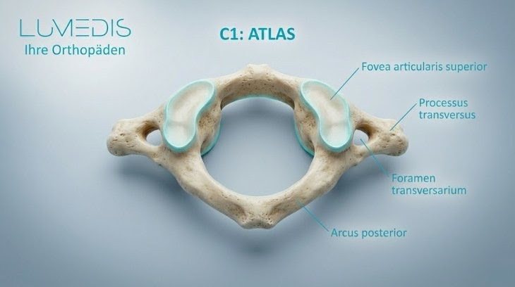 Atlas = erster Halswirbel (C1) Atlas = erster Halswirbel (C1)