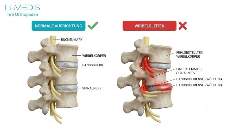 Abbildung eines Gleitwirbels Abbildung eines Gleitwirbels