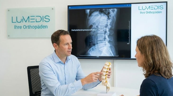 Deckplattenimpressionsfraktur in der Behandlung bei Lumedis Deckplattenimpressionsfraktur in der Behandlung bei Lumedis