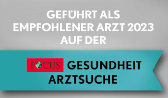 Focus Siegel 2023 - bester Orthopäde in Frankfurt Focus Siegel 2023 - bester Orthopäde in Frankfurt