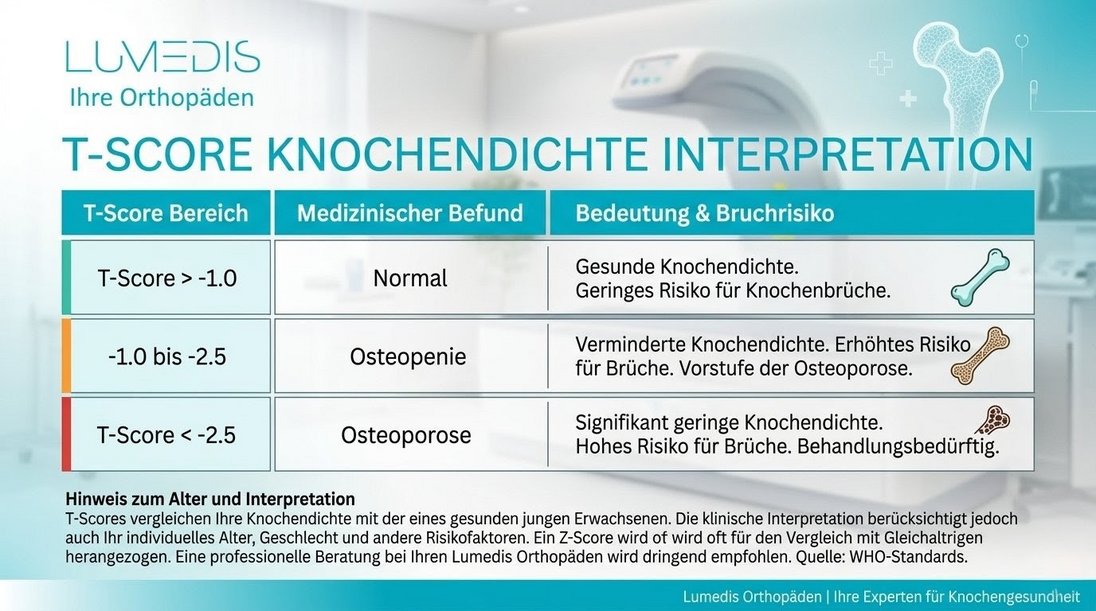 Verlauf der Knochendichte im Alter Verlauf der Knochendichte im Alter
