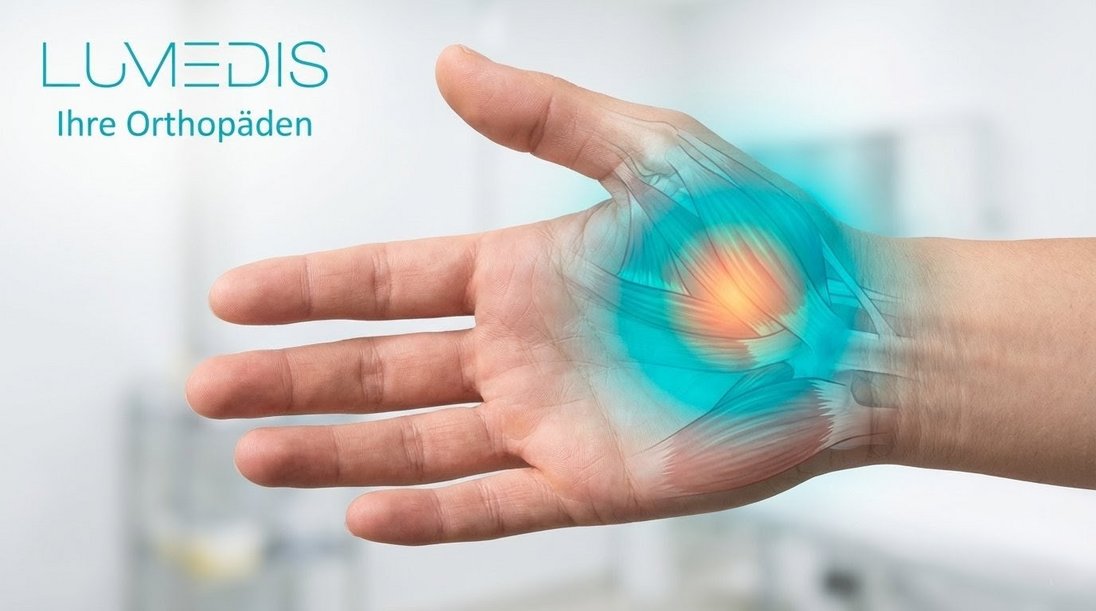 Schmerzen im Handballen Schmerzen im Handballen